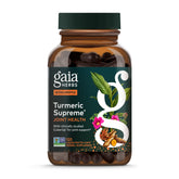 Gaia Herbs Turmeric Curcumin Extract 60 Capsules front view