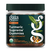 Gaia Herbs Turmeric Gummies front view packaging