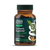 Gaia Herbs Turmeric with Black Pepper Capsules front view