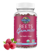 Garden of Life Beet Root Gummies 60 Count raspberry flavour front view