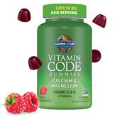 Garden of Life Calcium Magnesium Gummies 249g front view