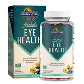 Garden of Life Eye Health Lutein Supplement 30 Vegan Softgels front view