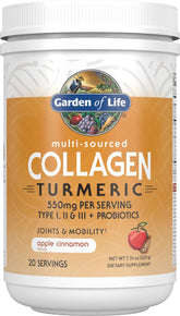 Garden of Life Multi-Sourced Collagen Powder 272g front view