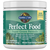 Garden of Life Perfect Food Superfood Greens Powder front view