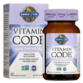 Garden of Life Raw Prenatal Vitamins 90 Capsules front view