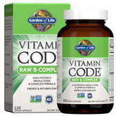 Garden of Life Vitamin B Complex 300g capsule bottle front view