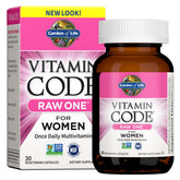 Garden of Life Vitamin Code RAW ONE for Women front view