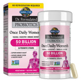 Garden of Life Women's Daily Probiotic 30 capsules front view