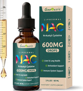 Geeoasis NAC Liquid Drops 600mg front view