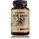 Generic Beef Liver Capsules front view with packaging