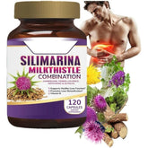 Generic Milk Thistle Supplement bottle front view