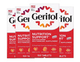 Geritol Multivitamin Tablets front view with packaging