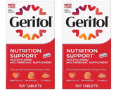 Geritol Multivitamin Tablets front view with packaging