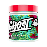 GHOST Greens Cranberry Flavour supplement tub front view