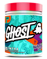 GHOST Intra BCAA Supplement 430g front view with grape flavour