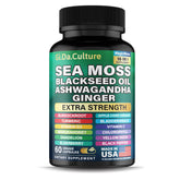 Gi.Da.Culture Sea Moss Capsules front view with packaging