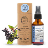 GIVOL Liquid Elderberry Spray 300mg front view