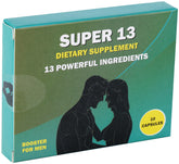 GLADTON Super 13 Herbal Supplement front view, 60 capsules