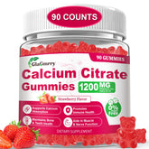 GlaGmrry Calcium Citrate Gummies front view with packaging
