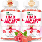 GlaGmrry HMB Gummies front view with packaging