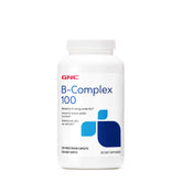 GNC B-Complex Timed-Release Vitamin C 250 vegetarian caplets front view