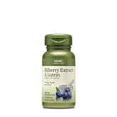 GNC Bilberry Fruit Extract 100mg supplement front view