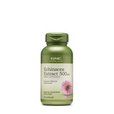 GNC Echinacea Herbal Supplement front view with capsule bottle