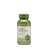 GNC Ginkgo Biloba Herbal Supplement front view with packaging