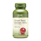 GNC Grape Seed Extract 300mg supplement front view