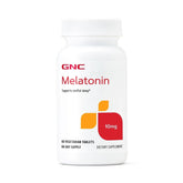 GNC Melatonin 10mg Sleep Aid 60 Tablets front view