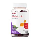 GNC Melatonin Gummies 5 mg Blackberry front view of packaging