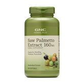 GNC Saw Palmetto Herbal Supplement 160mg front view