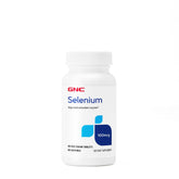 GNC Selenium 100 mcg dietary supplement bottle front view