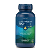 GNC Triple Strength Fish Oil 1000mg mini softgel front view