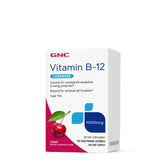 GNC Vitamin B-12 Supplement 1000mcg front view