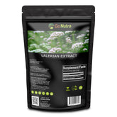 Go Nutra Valerian Powder 227g front view with packaging
