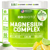 GOBIOTIX Magnesium Complex Powder front view with packaging