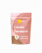 GOLDE Cacao Turmeric Superfood Latte Blend packaging front view