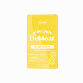 GOLDE Pineapple Debloat probiotic supplement front view with packaging