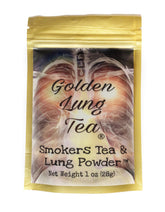 Golden Lung Tea Smokers Tea Powder 28g front view