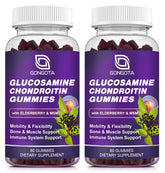 GONGOTA Glucosamine Chondroitin Gummies front view with packaging