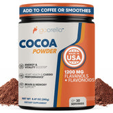 goorello Cocoa Flavanols Supplement 300g front view