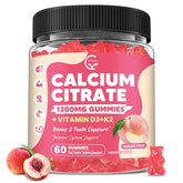 GORNVB Calcium Citrate Gummies front view with packaging