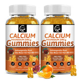 GORNVB Calcium Magnesium Zinc Gummies front view with packaging