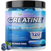 GparkNature Creatine Monohydrate Gummies front view with packaging