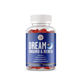 Grab The Gold Dream Gummies front view with packaging