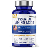 Granions EAA BCAA Amino Acid Supplement 90 Capsules front view