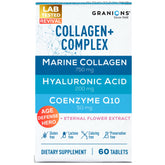 Granions Hyaluronic Acid Collagen Tablets 750mg front view