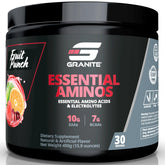 Granite Supplements BCAA EAA Amino Acids Powder 558g front view