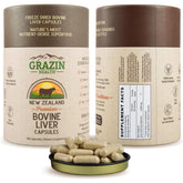 GRAZIN HEALTH Liver Extract Capsules front view packaging